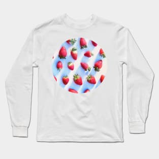 Sunset Strawberries Long Sleeve T-Shirt
